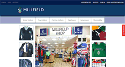 Desktop Screenshot of millfieldshop.com